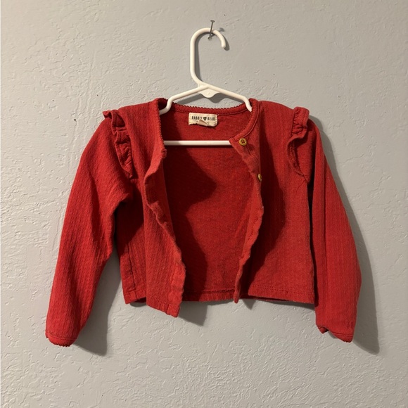 Rabbit and bear organic cotton toddler jacket 3t - Picture 5 of 7